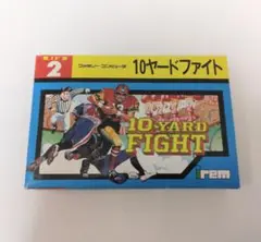 レア・入手困難【中古ファミコンソフト】発光ダイオード無し『10ヤードファイト』