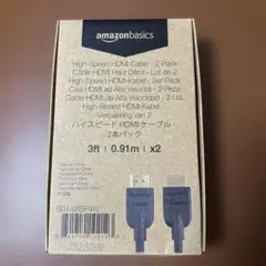 新品ハイスピードHDMIケーブル 2本セット 0.91m