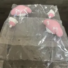 マイメロディ　あたまこつんフィギュア2個セット