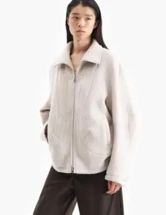 jiyong kim　変形スラックス　24aw 新品未使用 Y's BORN PRODUCT] COTTON TWILL RANDOM TUCK PANTS(XS Light