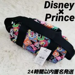 新品　Prince　プリンス　Disney　テニス　ミニドラムバッグ　カラフル