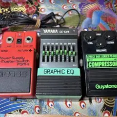 ギター BOSS PSM-5/YAMAHA GE-10M/Guyatone PS-003 BOSS PSM-5/YAMAHA GE-10M/Guyatone PS-003 ギター
