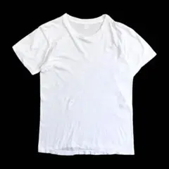 80s USA製 ヴィンテージブランクTシャツ シングルステッチ プレーン 無地