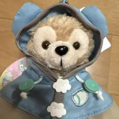 ダッフィー ビューティフルレイニーデイズ ぬいぐるみバッジ　新品未使用