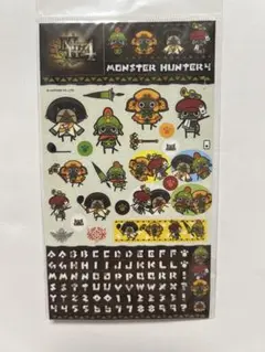 モンスターハンター モンハン　アイルー　デコシール　新品　3DS 激レア