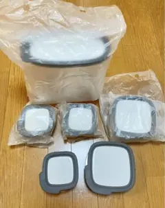【新品未使用品】　アムウェイ　タッパー　ストレージウェア　ラバーメイド6点 Amway アムウェイ ストレージウェア タッパー 6点セット｜Yahoo