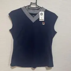 【半額‼️】FILA ネイビー テニスウエア　Mサイズ　フィラ