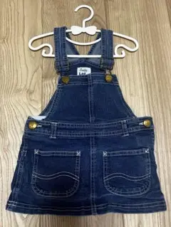 【値下げ】【美品】Buddy Lee デニムサロペット スカート90cm