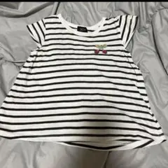 さくらんぼ ボーダー 100 プティマイン Tシャツ