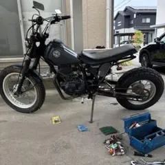 tw200マフラー/車体取り外し部品 tw200マフラー/車体取り外し部品