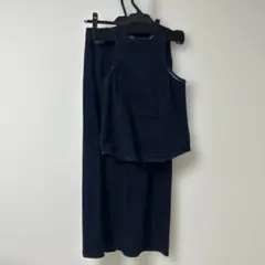 《お値下げ》AKTE デニム タンクトップ＆スカートセットアップ
