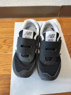 New Balance 400 スニーカー 18cm ブラック/グレー