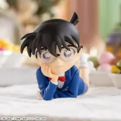 名探偵コナン　フィギュア　江戸川コナン　寝そべりVer