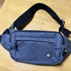 グレー ウエストポーチ
