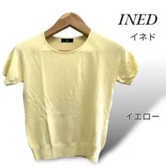 INED イネド トップス カットソー 半袖 イエロー