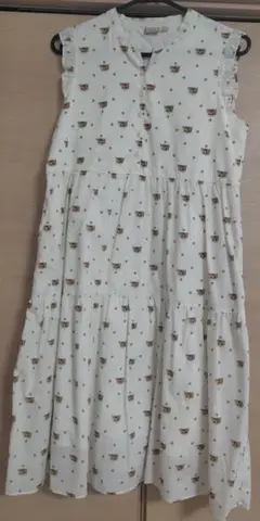 ♡未使用♡UNIQLO×ポールアンドジョー　ミヌエット柄ワンピース　160サイズ