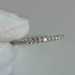 モアサナイト ハーフエタニティリング 14号