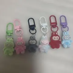 カラフルミルキラブブストラップ6個セット