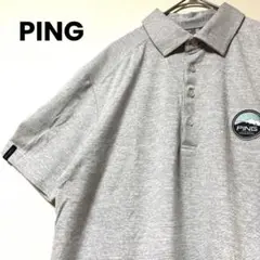 PING ピン ポロシャツ ゴルフ 半袖 sensor cool メンズ Ｍ