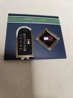 ブラック　トミーヒルフィガー　TOMMY HILFIGER　ゴルフ　マーカー