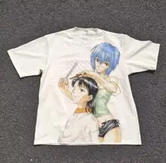 y2kエヴァ 半袖Tシャツ ホワイト Sサイズ