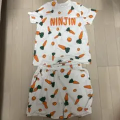 ニンジン柄ルームウェアセット