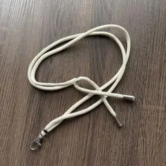 アイボリー スマホショルダーストラップ