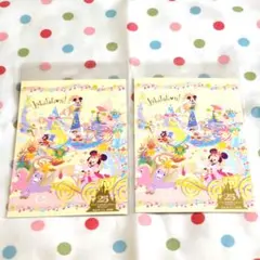 ディズニーランド　2008年　ジュビレーション　ポストカード　2枚　未使用