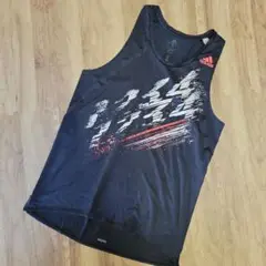 アディゼロ　シングレット　ランニングシャツ　アディオスプロ　陸上競技