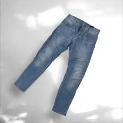 G-STAR RAW MOTAC-O ライトブルーデニム スキニー T-366