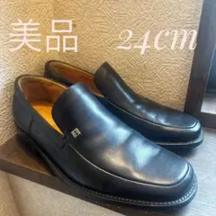 美品 Bally バリー　レザー ローファー 24cm
