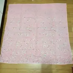 風呂敷、梅柄、桜、花柄風呂敷、和柄小物、和風風呂敷、ピンク ①