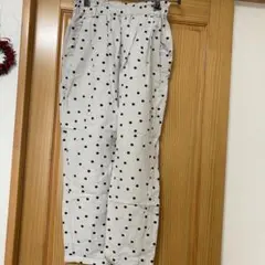 プードゥドゥ POU DOU DOU パンツ テーパードドットパンツ