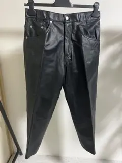 90s レザーパンツ