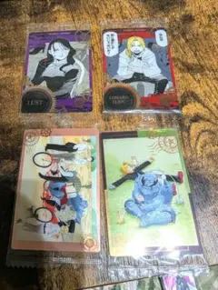 鋼の錬金術師 アクリルコースター 鋼黄泉カフェ エド アル アサ