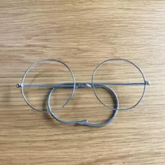 アンティーク 当時物 未使用品 一山 丸眼鏡 昭和 レトロ ヴィンテージ ⑧