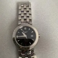 LONGINES アナログ時計 シルバー/ブラック