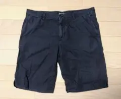 ドルガバ DOLCE&GABBANA レザーロゴプレートデザインハーフパンツ52