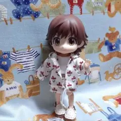 68 　ねんどろいどどーる　パーカーとショートパン　2点セット