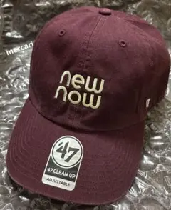 newnow 榮倉奈々 ニューナウ ベージュ 47 キャップ 帽子 - メルカリ