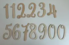 木製数字セット ニューボーンフォト用