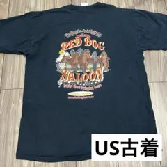 レッドドッグサルーン Tシャツ L ブラック　US古着