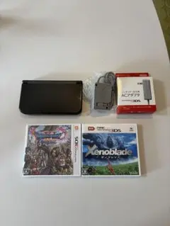 New Nintendo 3DS メタリックブラック + ゲーム2本セット
