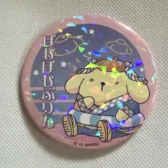 サンリオ ピューロランド ネオナツマツリ2 景品 缶バッジ ポムポムプリン