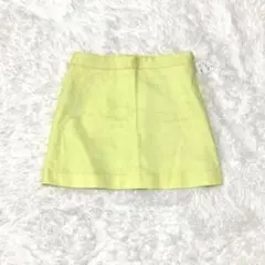 新品▲Forever21 フォーエバー21▲ミニスカートS黄 台形 シトロン