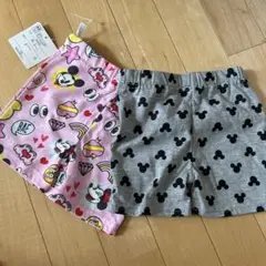 ディズニー　半ズボン　2枚セット