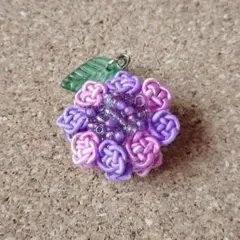 紫陽花　紫