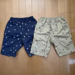 BREEZE 140cm×2枚 ハーフパンツ