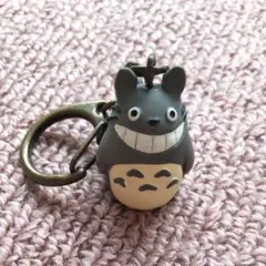 トトロ キーホルダー グレー