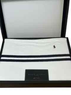 RALPH LAUREN コットンブランケット 140×200cm